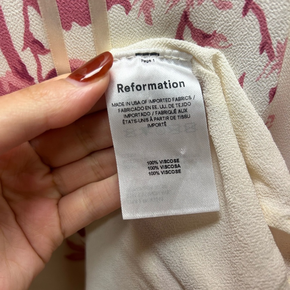 Reformation Floral mini dress - Picture 6 of 7